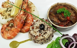 duo-seiches-et-gambas-restaurant-le-ponton Grau d'agde 34